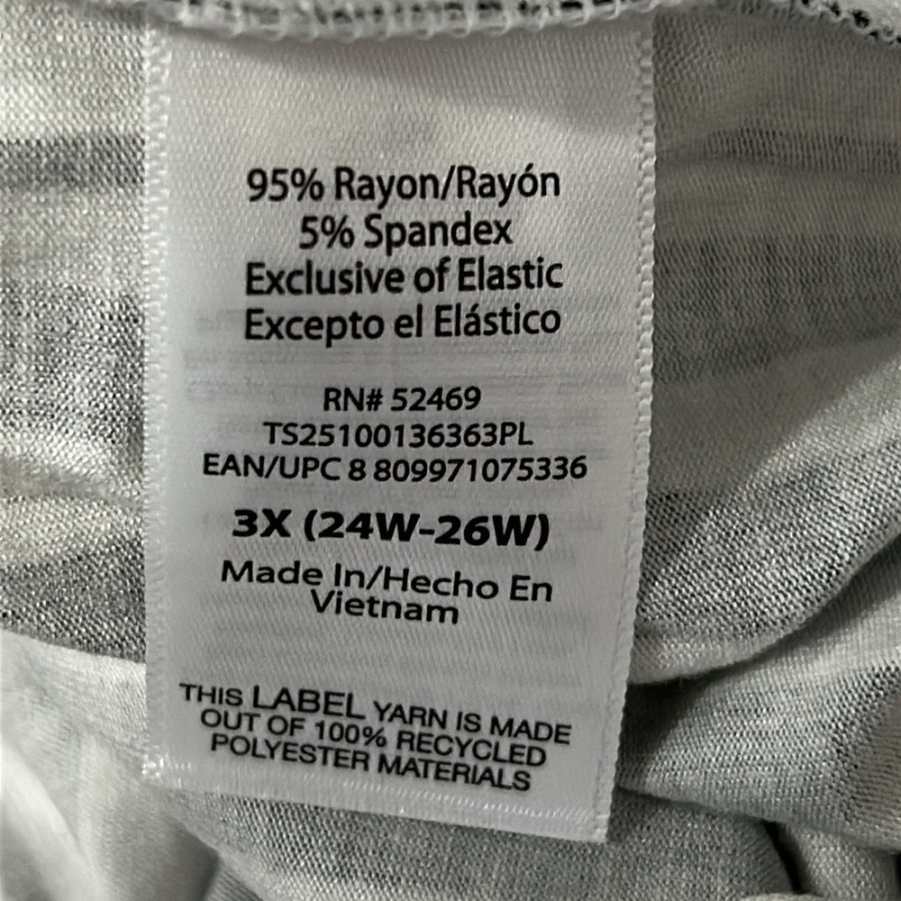 Convertible Smocked Maxi Skirt Dress Plus Size 3X (24W–26W) Riviera Stripe NWT - Picture 7 of 9